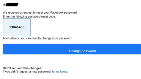 facebook login code|we received a request to reset your facebook password enter the following code.